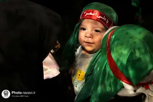 همایش "شیرخوارگان حسینی" در حرم مطهر رضوی-2