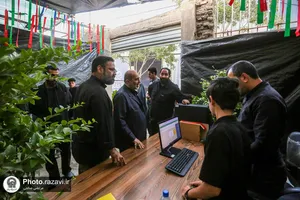 بازدید مدیرعامل بنیاد کرامت رضوی از مواکب دهه آخر صفر