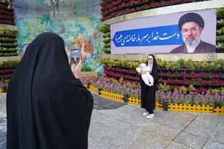 فضا آرایی حرم مطهر رضوی در آستانه سال نو