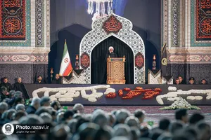 آئین خطبه&zwnj;خوانی شب عاشورا در حرم مطهر رضوی