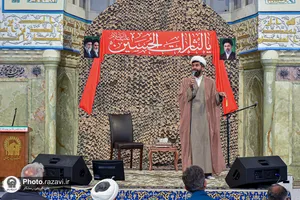 مراسم بزرگداشت شهید حجت&zwnj;الاسلام سیدحسن نصرالله در حرم مطهر رضوی