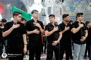 ویژه برنامه احلی من العسل در حرم مطهر رضوی