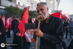 تشییع پیکر رهبر شهید انقلاب در مشهد مقدس-3