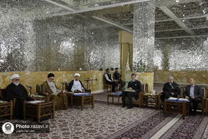 جلسه هیئت امنای حرم مطهر رضوی