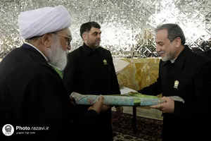 دیدار شرکت کنندگان بیست و هشتمین اجلاسیه سازمان اکو با تولیت آستان قدس رضوی-2