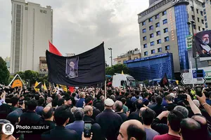 تشییع رئیس&zwnj;جمهور شهید و همراهان در مشهدالرضا&zwnj;&zwnj;علیه السلام -3