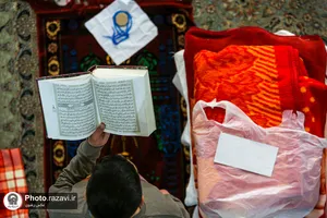 اعتکاف دانش&zwnj;آموزان پسر مدارس امام رضا(علیه&zwnj;السلام)