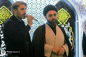 تقدیر از خادمان و مداحان حسینی حرم مطهر رضوی
