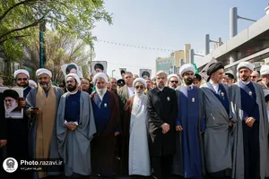 راهپیمائی روز جهانی قدس در مشهد-١