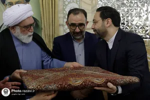 آیین تکریم و معارفه قائم&zwnj;مقام تولیت آستان قدس رضوی