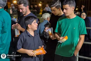 موکب آستان قدس رضوی در نجف اشرف