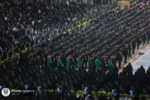 آئین خطبه&zwnj;خوانی شب عاشورا در حرم مطهر رضوی-2