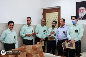 مراسم تقدیر از کارگران دارالشفا امام رضا علیه&zwnj;السلام