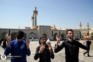 حال و هوای حرم مطهر رضوی در ایام شهادت امام رضا علیه&zwnj;السلام