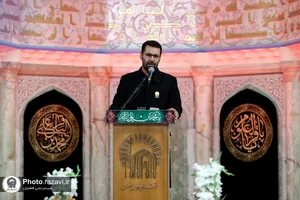 مراسم شهادت امام باقر علیه السلام در رواق امام خمینی(ره) حرم مطهر رضوی