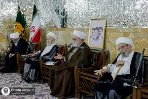 دیدار اساتید مدرسه تابستانی دارالعلم با تولیت آستان قدس رضوی