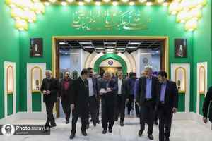 بازدید رئیس سازمان برنامه و بودجه کشور از فعالیت&zwnj;های آستان قدس رضوی