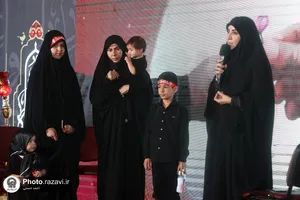 سفره حضرت رقیه سلام الله علیها در مشهد-2
