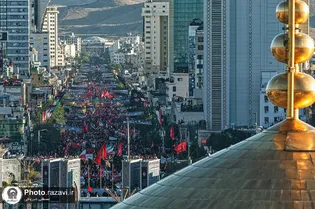 بيان صادر عن العتبة الرضوية المقدسة في شكر الحضور المهيب للزوار والمجاورين في مراسم تشييع قائد الثورة الإسلامية الشهيد
