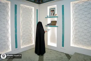 بازدید خواهران خدمه انتظامات حرم مطهر رضوی از خوابگاه &laquo;سرای نجمه خاتون سلام&zwnj;الله علیها&raquo;