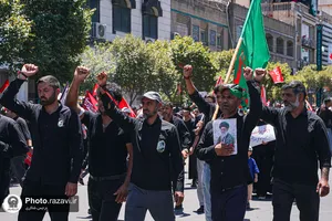 تشییع پیکر رهبر شهید انقلاب در مشهد مقدس-3