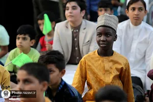 گردهمایی کودکان و نوجوانان جهان اسلام در حرم مطهر رضوی