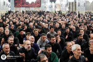 مراسم روز شهادت امام رضا علیه&zwnj;السلام در رواق امام خمینی (ره)