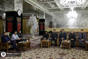 دیدار فعالین چهارشنبه&zwnj;های امام رضایی(ع) در مدارس مشهد با تولیت آستان قدس رضوی