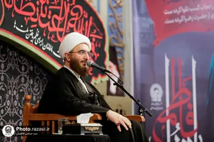 اجتماع بانوان فاطمی در حرم مطهر رضوی