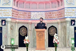 عزاداری روز شهادت امام صادق(علیه&zwnj;السلام) در حرم مطهر رضوی