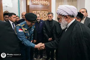 دیدار هیئت بلندپایه کشور اندونزی با تولیت آستان قدس رضوی