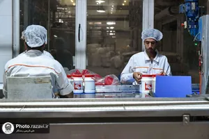 بازدید کارکنان آستان قدس از مجتمع لبنی رضوی