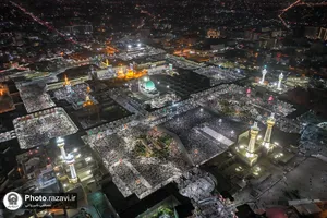 آئین خطبه&zwnj;خوانی شب شهادت امام حسین (ع) در حرم مطهر رضوی