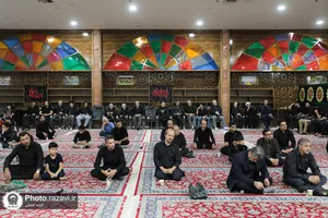 مراسم عزاداری دهه اول محرم در اردوگاه باغ خاتون