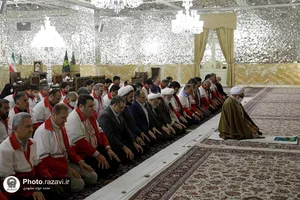 دیدار مدیران جمعیت هلال احمر کشور با تولیت آستان قدس رضوی
