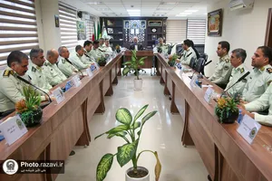 نشست سالانه فرماندهان استانی و شهرستانی یگان حفاظت آستان قدس رضوی