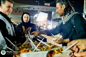 خدمت رسانی به زائران اربعین حسینی در مرز شلمچه -2