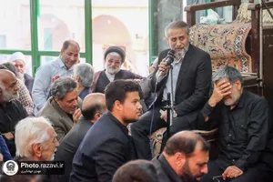 تشییع پیکر حاج سید رضا موید خراسانی در حرم مطهر رضوی