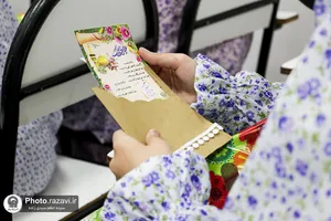 تشرف دختران دهه هشتادی به حرم مطهر رضوی