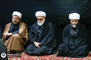 مجلس روضه فاطمیه در حرم مطهر رضوی-2