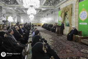 دیدار جمعی از خیران اصناف مشهد با تولیت آستان قدس رضوی