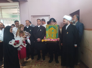 تجدید میثاق مردم حاجی آباد هرمزگان با شهدا در سایه خورشید