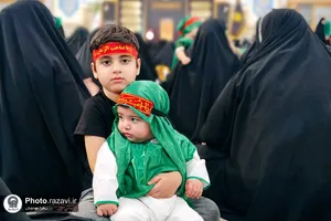 همایش "شیرخوارگان حسینی" در حرم مطهر رضوی-2