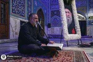 آماده سازی قبر مطهر رهبر شهید انقلاب