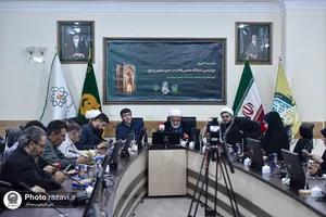 نشست خبری چهارمین اعتکاف علمی طلاب در حرم مطهر رضوی