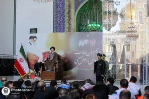مراسم اذن خدمت اربعین حسینی