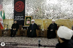 دیدار اعضای هیئت امنای هیأت و تشکل&zwnj;های دینی با تولیت آستان قدس رضوی