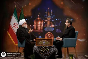 حضور تولیت آستان قدس رضوی در برنامه تلویزیونی بر آستان جانان