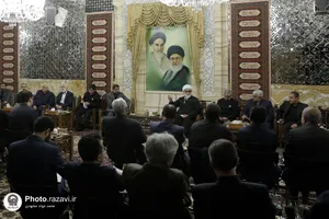 دیدار جمعی از نمایندگان اصناف مشهد با تولیت آستان قدس رضوی