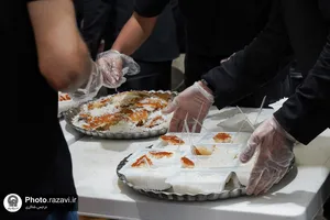 موکب پذیرایی از زائرین حسینی بارگاه منور رضوی